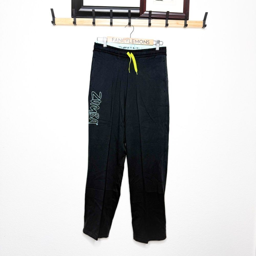 Zumba NWT! Women’s Let’s Rock-It Sweatpants Black Size Small